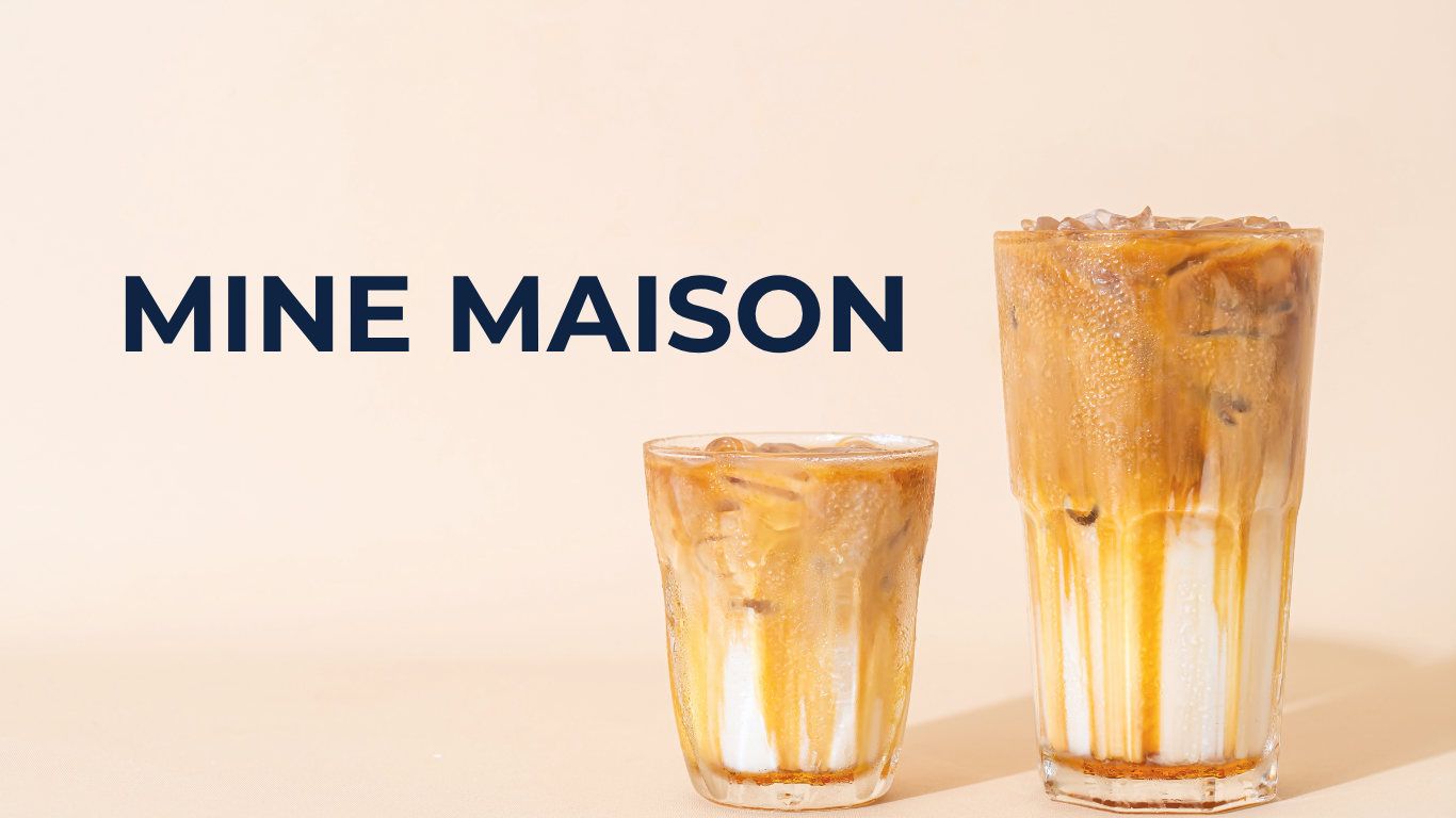 Mine Maison - Latte Macchiato Glas 
