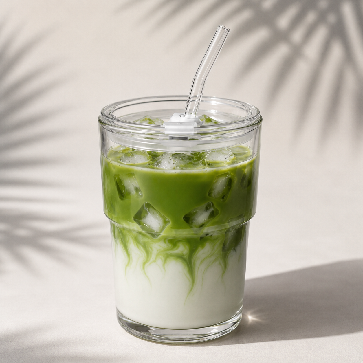 MINE AURI Matcha Glas