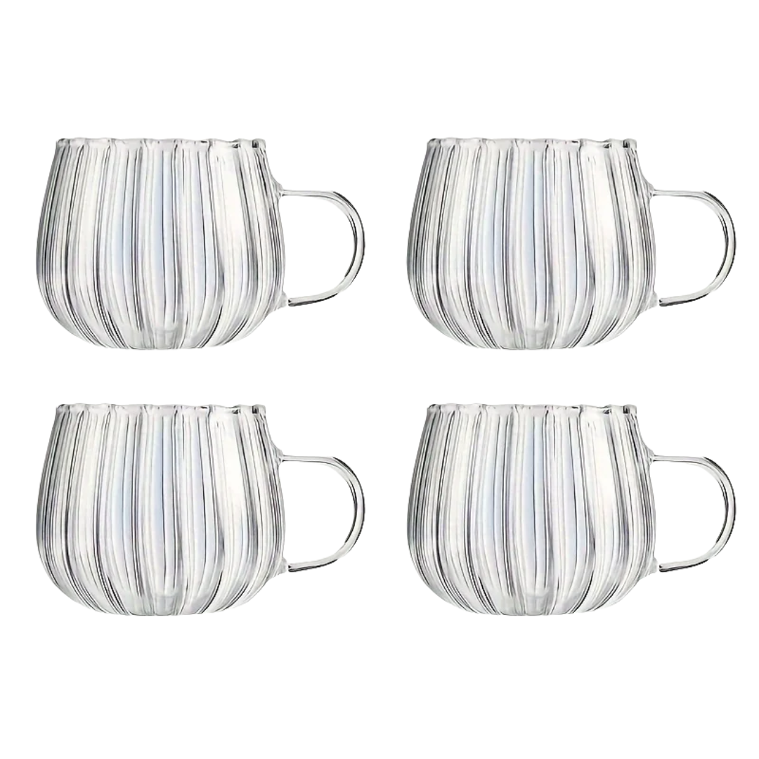 Halloween Kürbis Glastasse 450ml