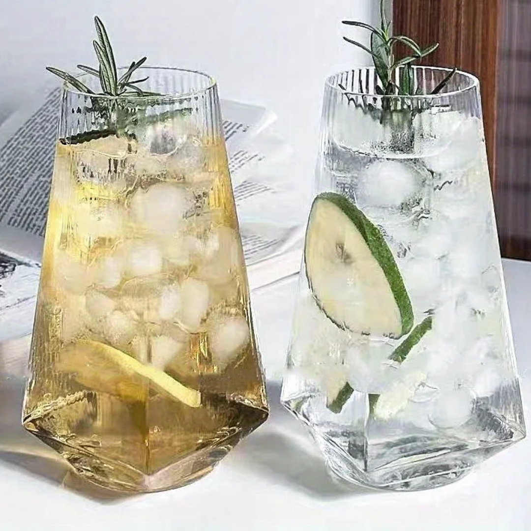 Geometrisches Highball Glas 500ml