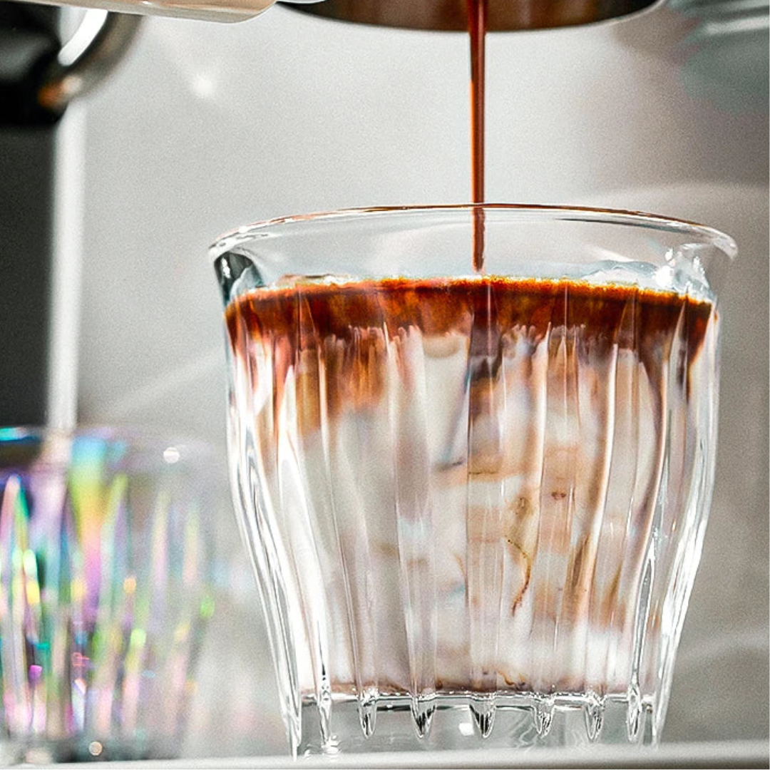 Doppelwandiges Kaffeeglas 320ml – Thermoglas für Latte & Cappuccino