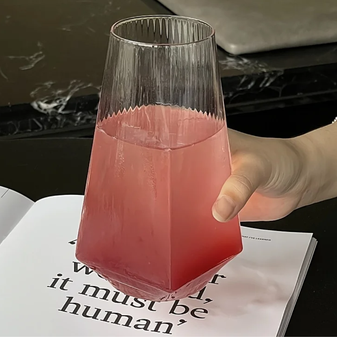 Geometrisches Highball Glas 500ml