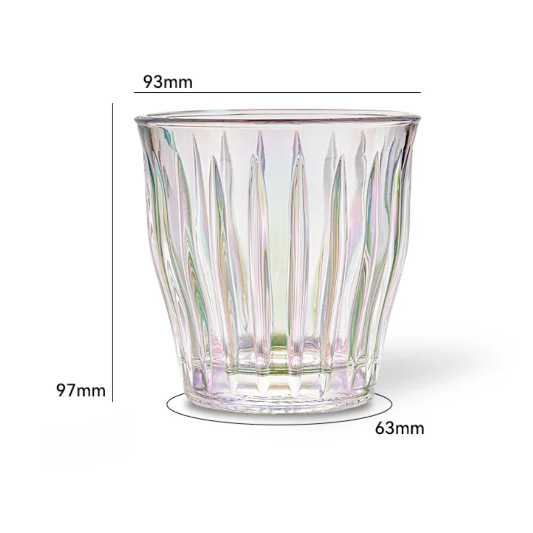 Doppelwandige Glas Kaffeetasse 320ml