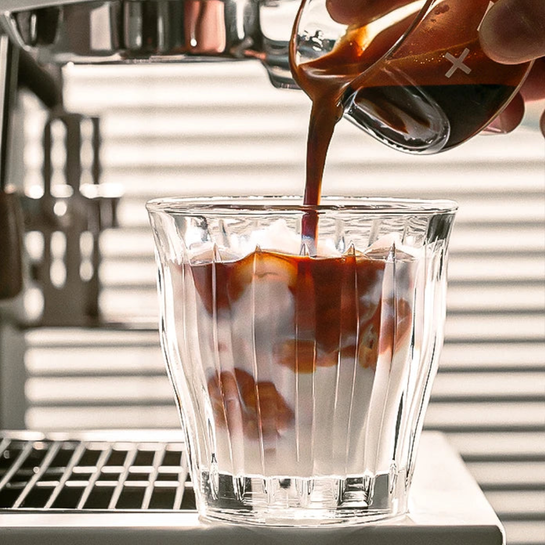 Doppelwandige Glas Kaffeetasse 320ml