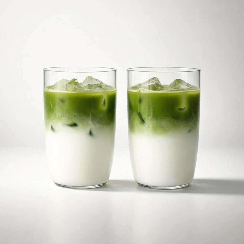 MINE LUNA Matcha Glas