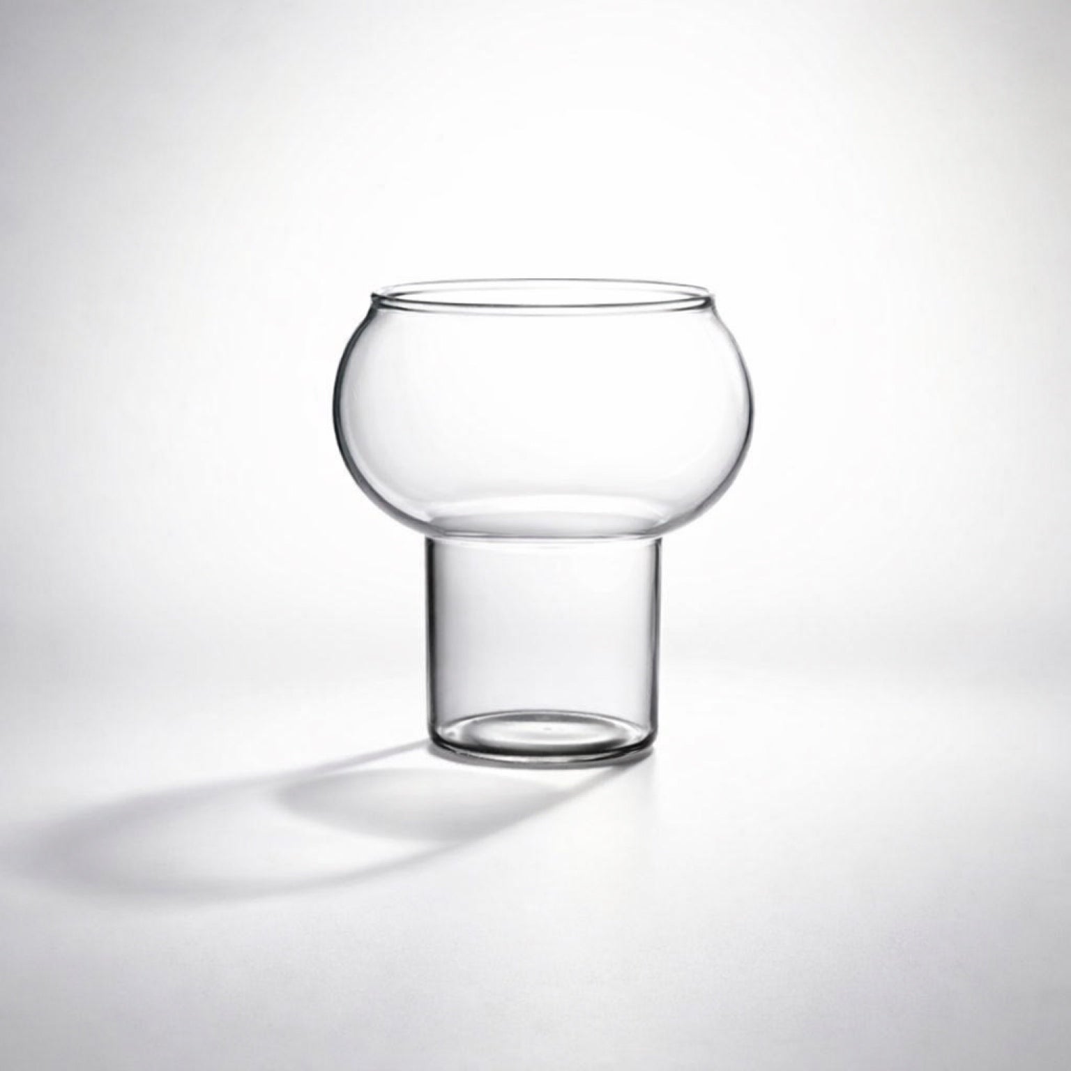 Kürbisförmiges Trinkglas 250ml - für Latte Macchiato