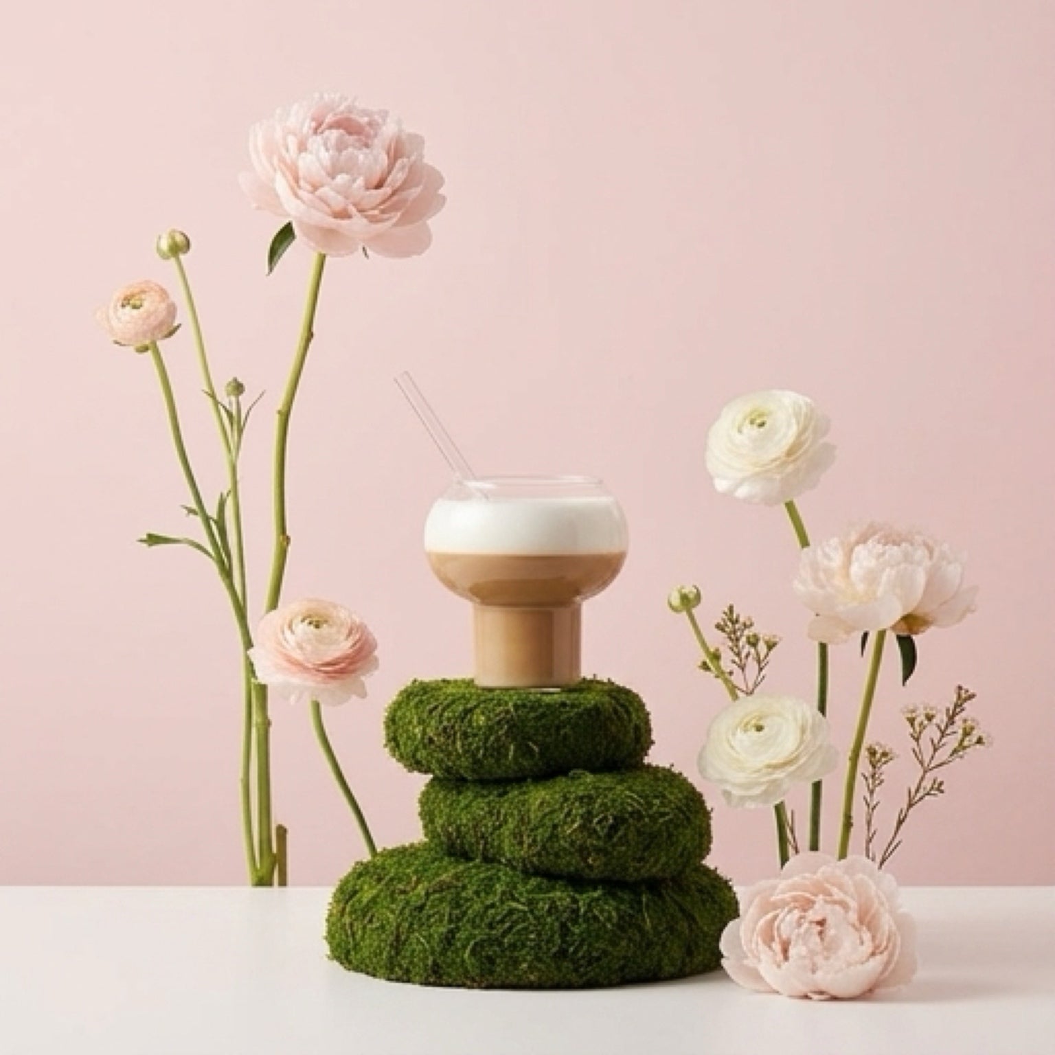 MINE NOA Matcha Glas