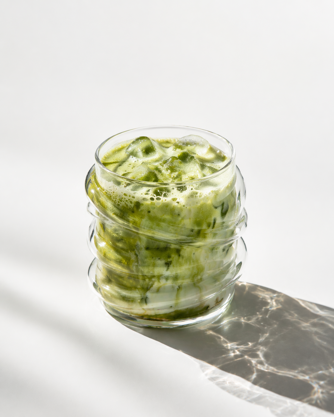 Bubble Glasbecher– Kaffeeglas für Latte & Matcha